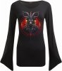 Baphomet - Goth Longsleeve Spiral